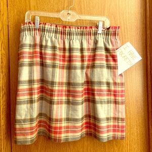 J. Crew Wool Miniskirt Plaid Sz 14